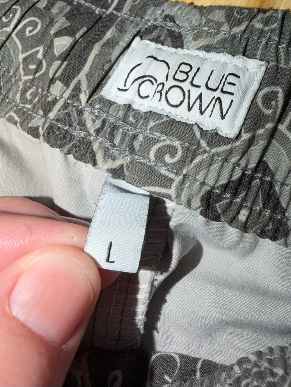 Blue Crown vintage blue